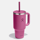 32oz All Around Travel Tumbler כוס שתיה עם ידית צד וקש